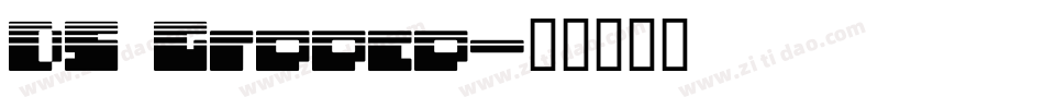 DS Greece字体转换